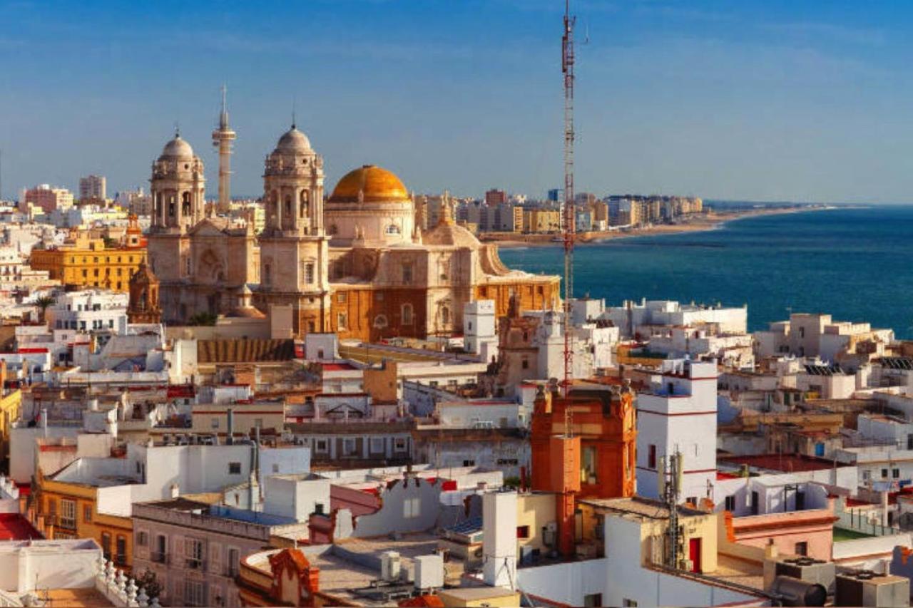 Romantica Vista Al Paseo Maritimo De Cádiz Kültér fotó